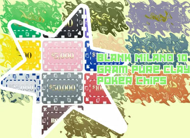 Blank poker chips bulk