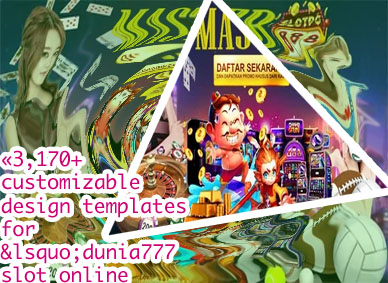 Dunia777 slot online