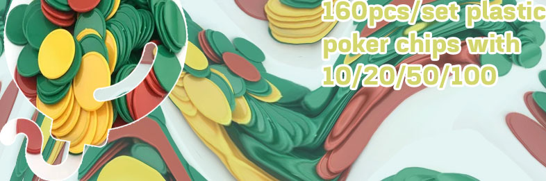 Plastic poker chips