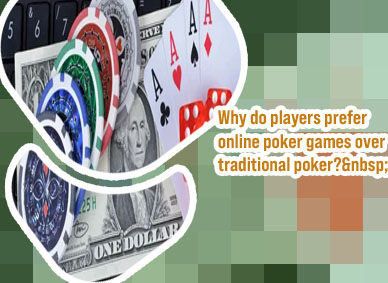 Playing online poker for money