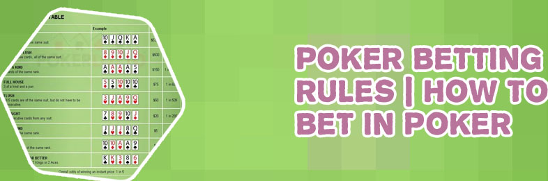 Poker table rules