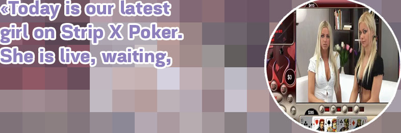 Strip poker phone game